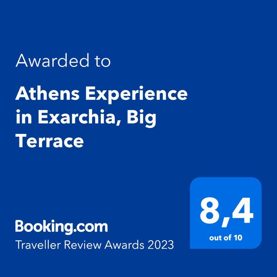 Apartamento Athens Experience In Exarchia, Big Terrace Exterior foto